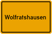 Ortsschild Wolfratshausen 